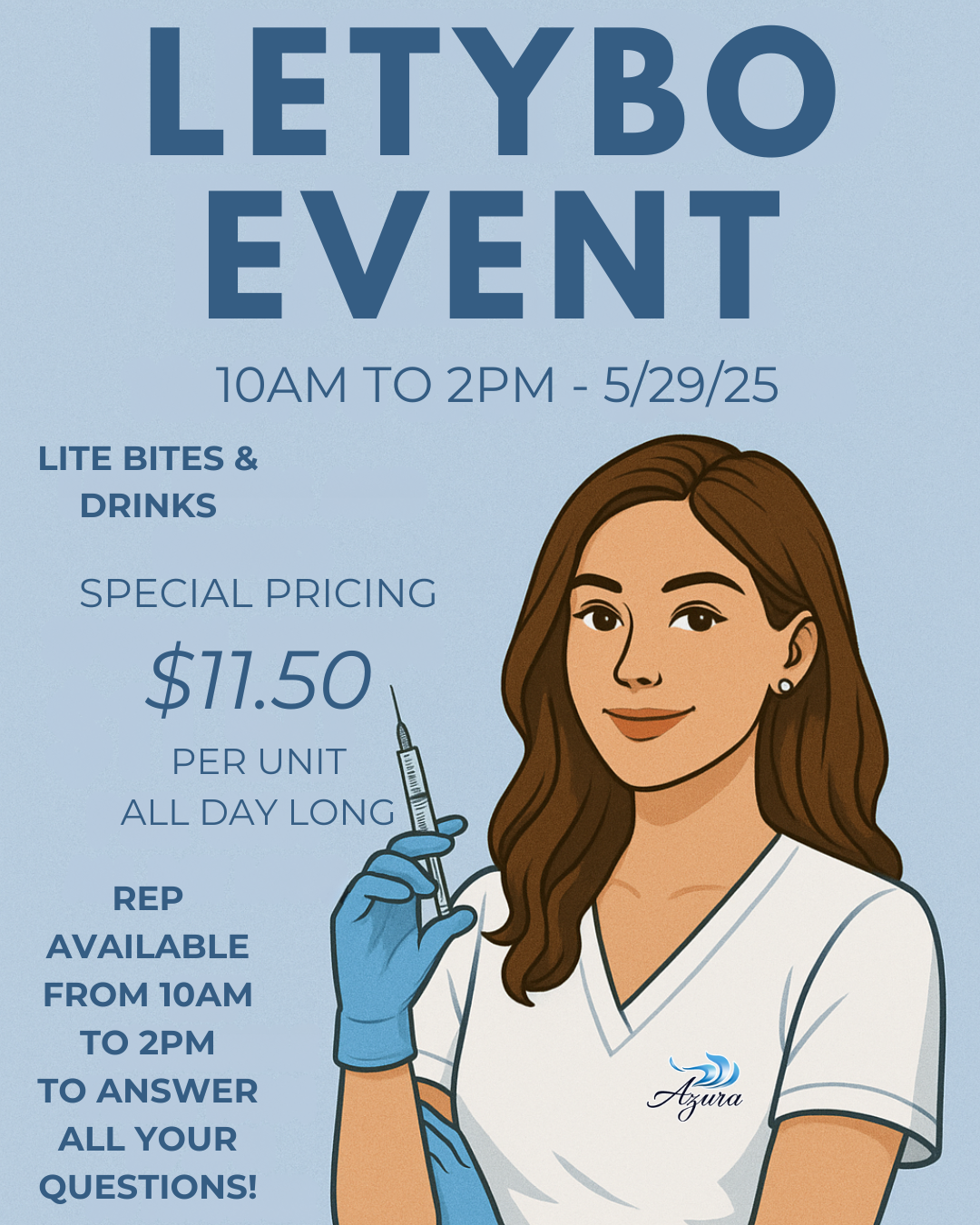 Letybo Event at Azura Skin Care Center