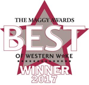 Azura Skin Care Center named to Best New Business category in 2017 Cary Magazine Maggy Awards