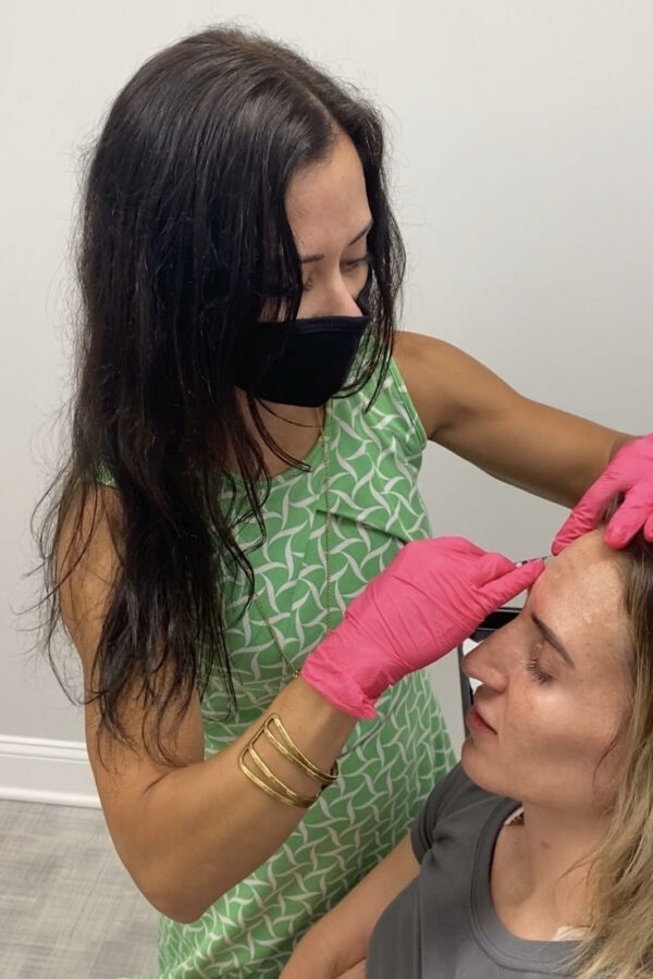 Azura Skin Care Center Angelique Performing Forehead Injectible