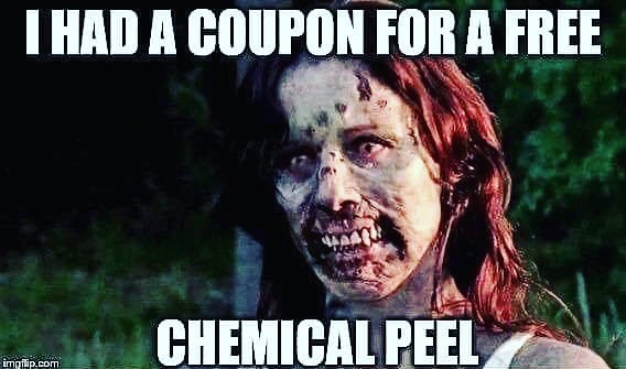 Free Chemical Peel Meme