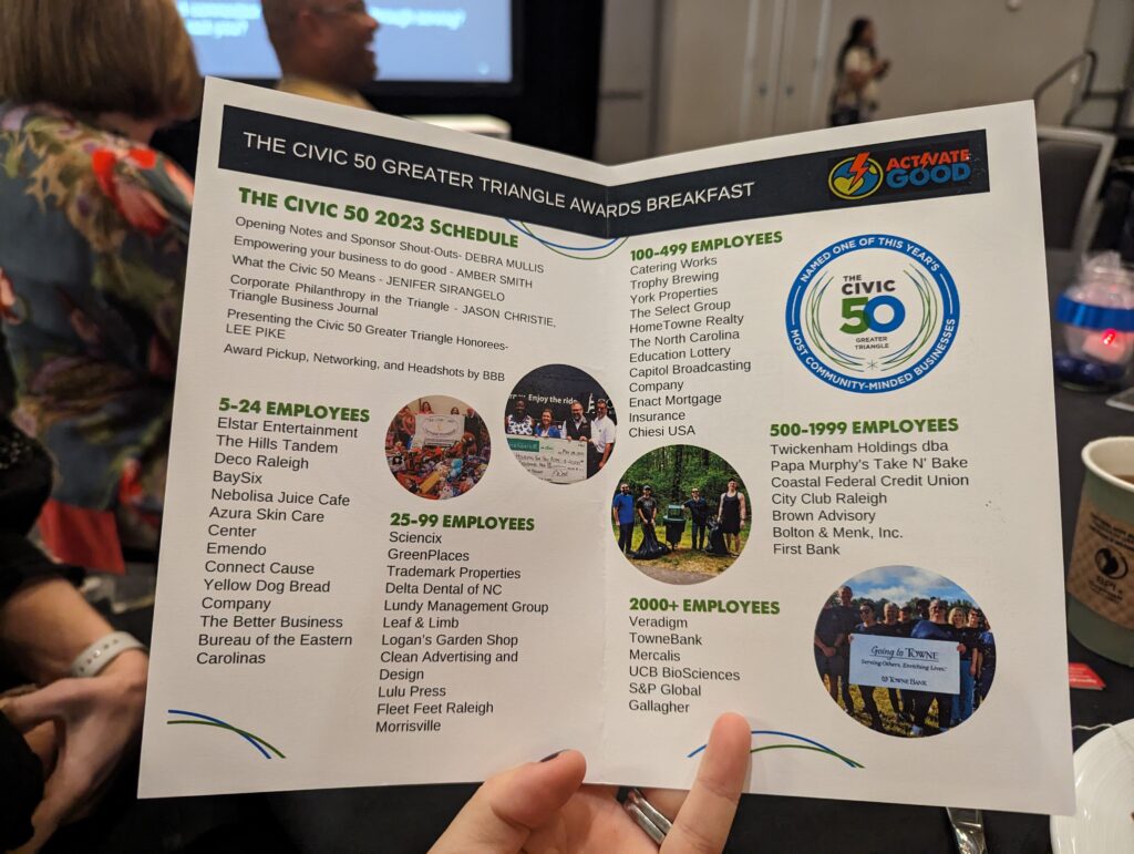 Civic 50 Breakfast Awards