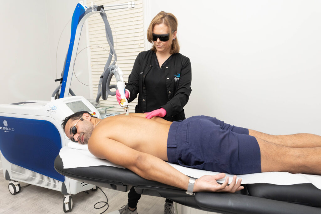 Mens Laser Hair Removal at Azura Skin Care Center