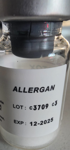 Counterfeit Botox Bottle Allergan