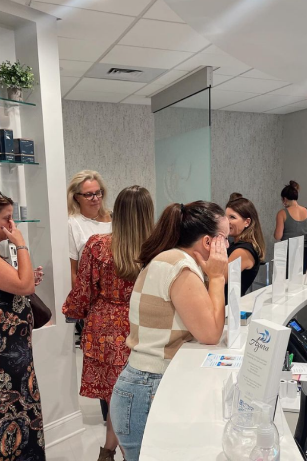 Prep, Protect, and Perfect Representatives at Azura Skin Care Center