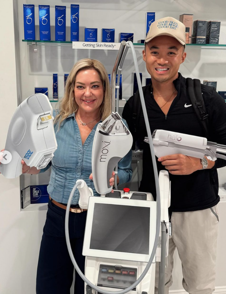 Prep, Protect, and Perfect Representatives at Azura Skin Care Center